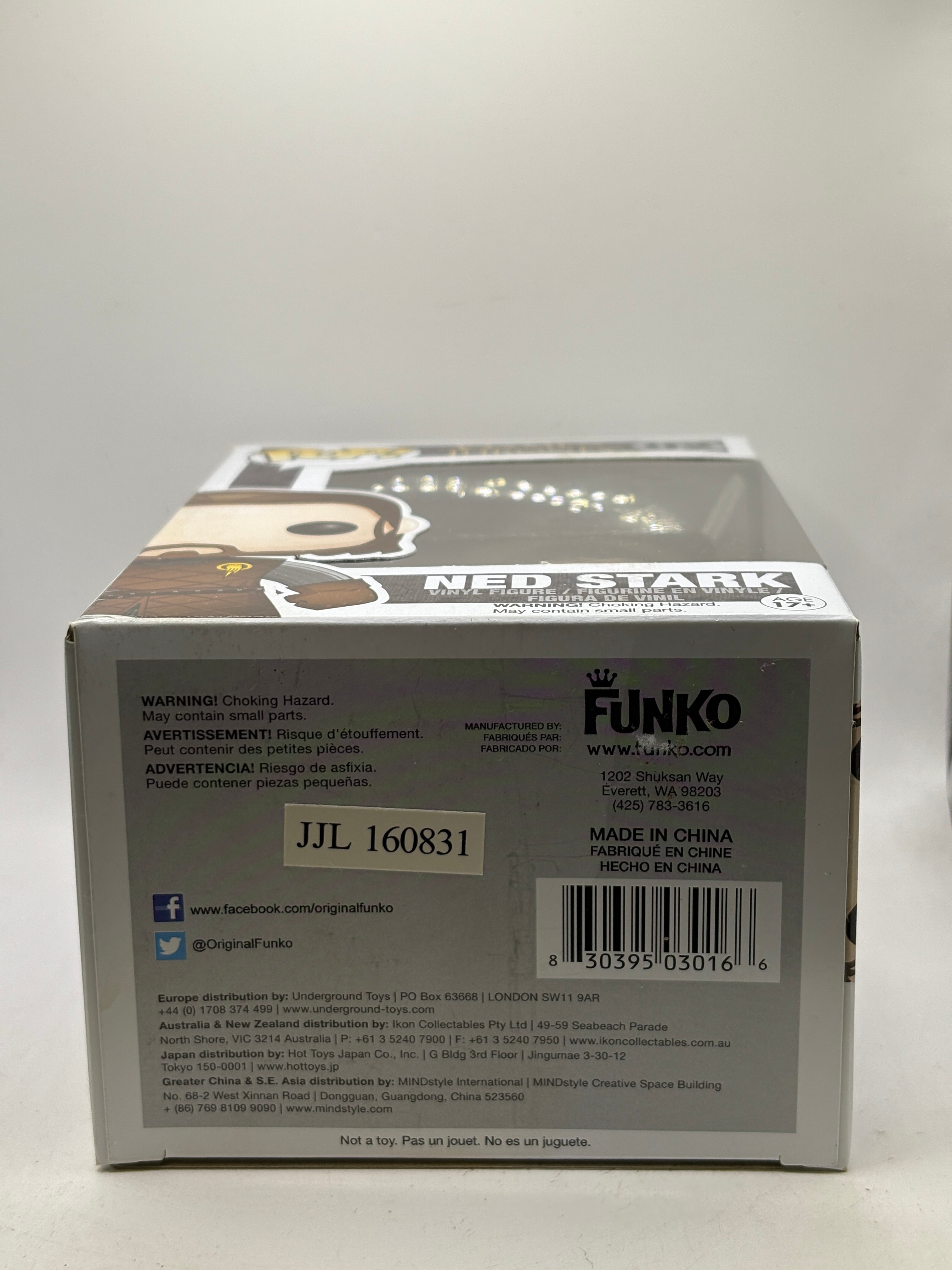 Funko POP! Game of Thrones #02 Ned Stark Vinyl Figure